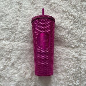 Starbucks Venti 24oz Sangria Bling Gold Fall 2022 Cold Cup Tumbler